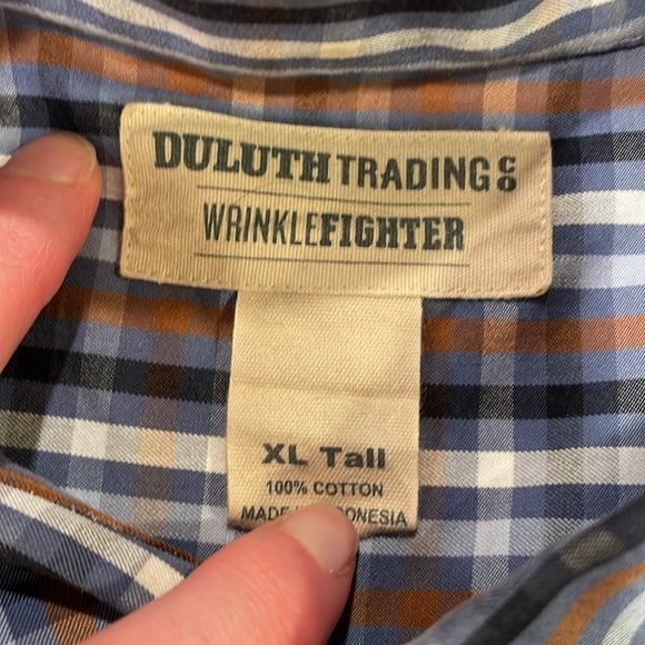 Duluth Trading Co button down shirt, XL Tall - Picture 6 of 8